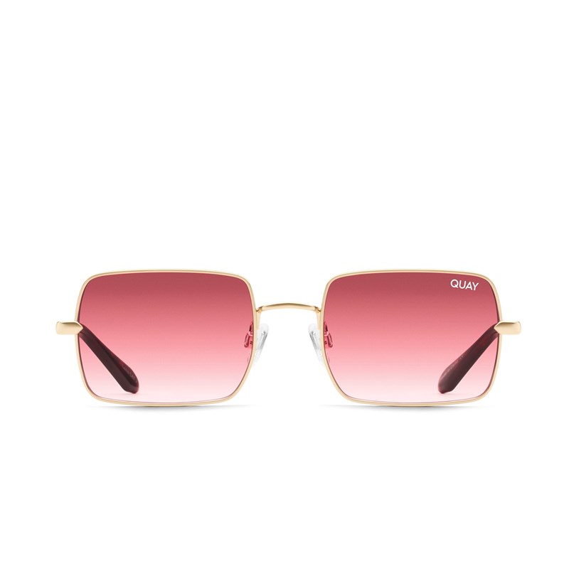 Gold / Purple Quay TTYL Women's Sunglasses | IGLFY-0345