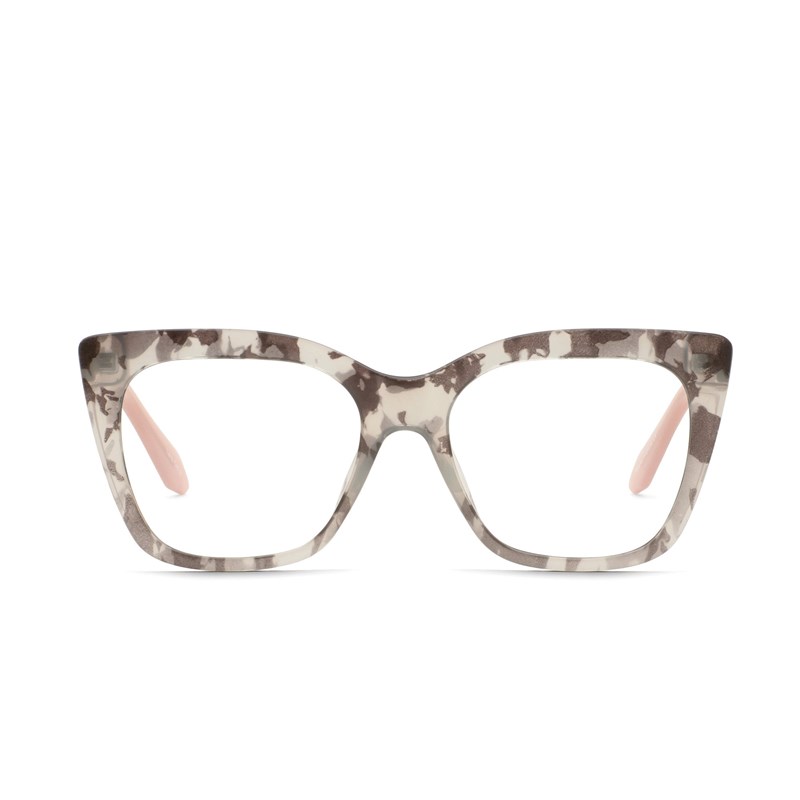 Grey Tortoise / Clear Rx Quay TAG ME RX Unisex Glasses | PQKWI-8793