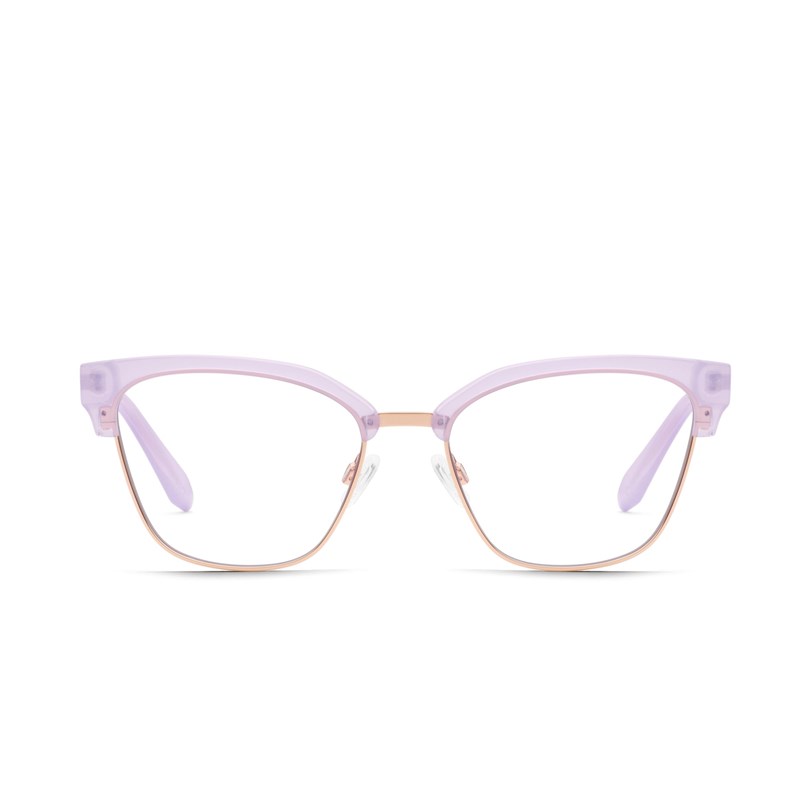 Lilac / Clear Rx Quay CHEMISTRY RX Unisex Glasses | UZNSM-8015