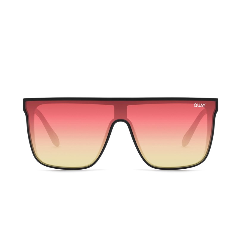 Matte Black / Coral Quay NIGHTFALL Men's Sunglasses | BOKLJ-8912