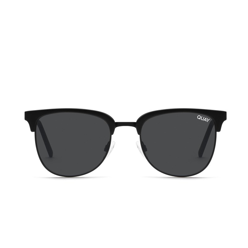 Matte Black / Smoke Rx Quay EVASIVE RX Women's Sunglasses | DSBVX-2604