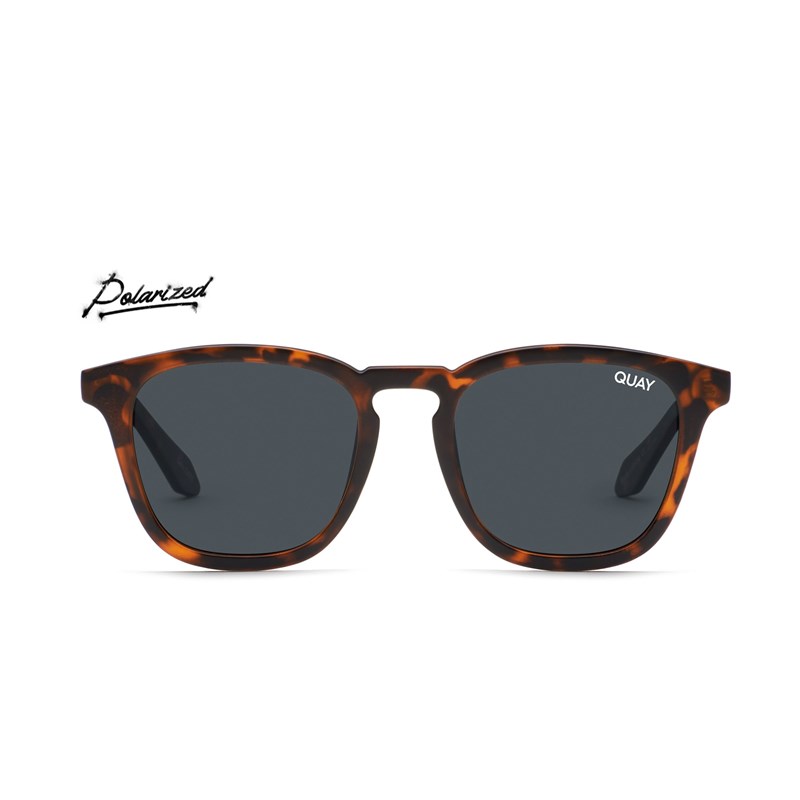 Mattetort / Smkpolarized Quay JACKPOT Men's Sunglasses | BYGOA-0438