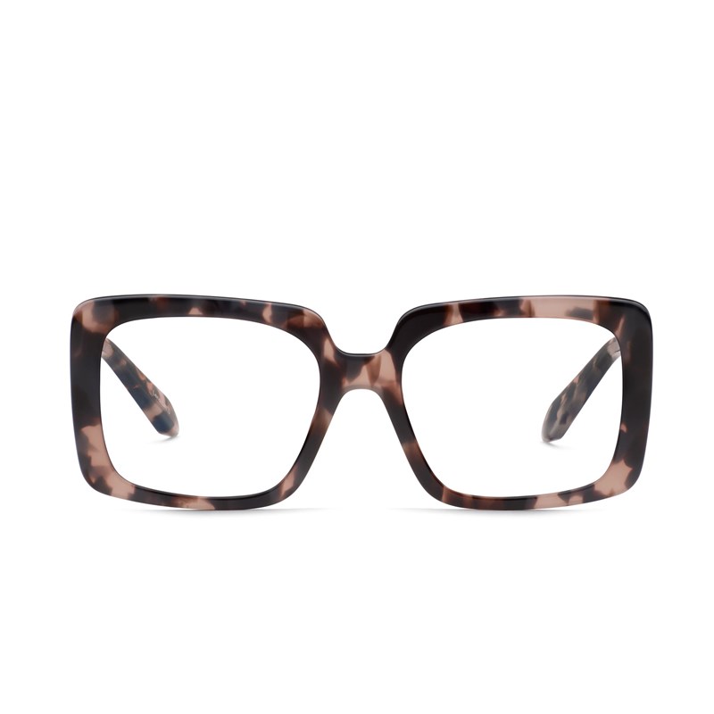 Milky Tortoise / Clear Rx Quay TOTAL VIBE RX Unisex Glasses | YAWJS-3472