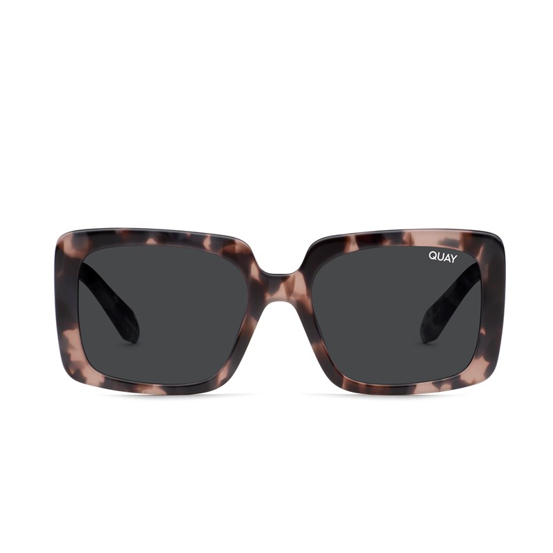 Milky Tortoise / Smoke Rx Quay TOTAL VIBE RX Unisex Prescription Sunglasses | PORDA-2134