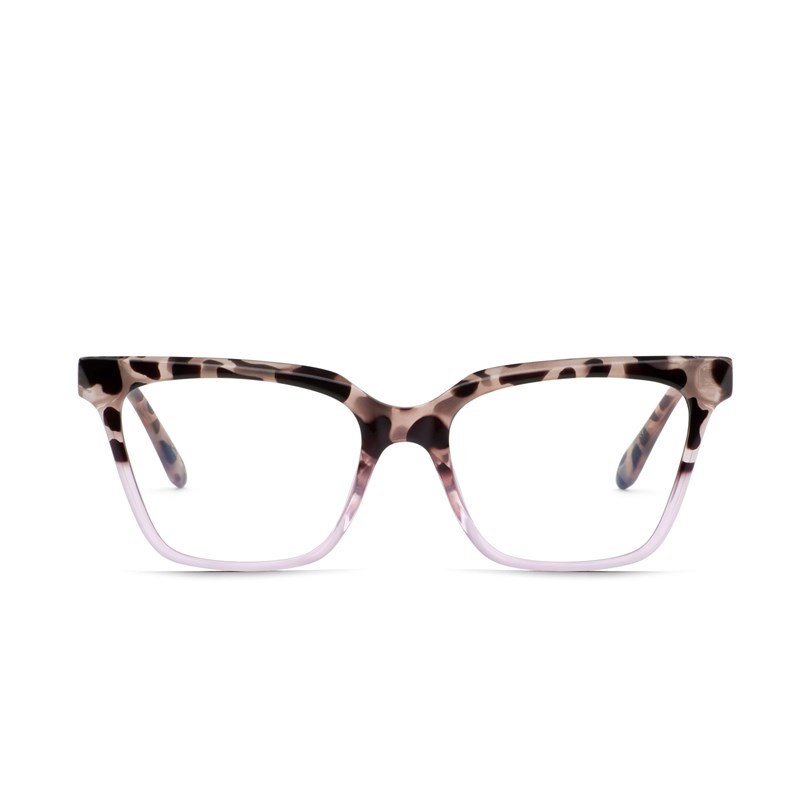 Milky Tortoise To Lilac / Clear Rx Quay CEO RX Unisex Glasses | ESFIX-6218