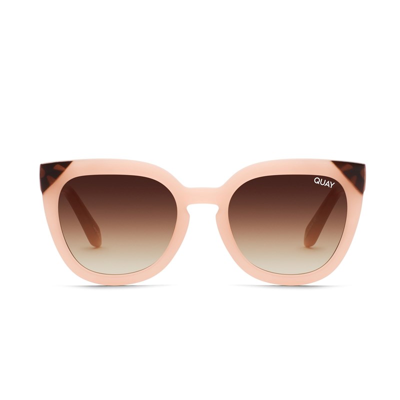 Pink / Brown Quay NOOSA Women's Sunglasses | LWKPV-7468