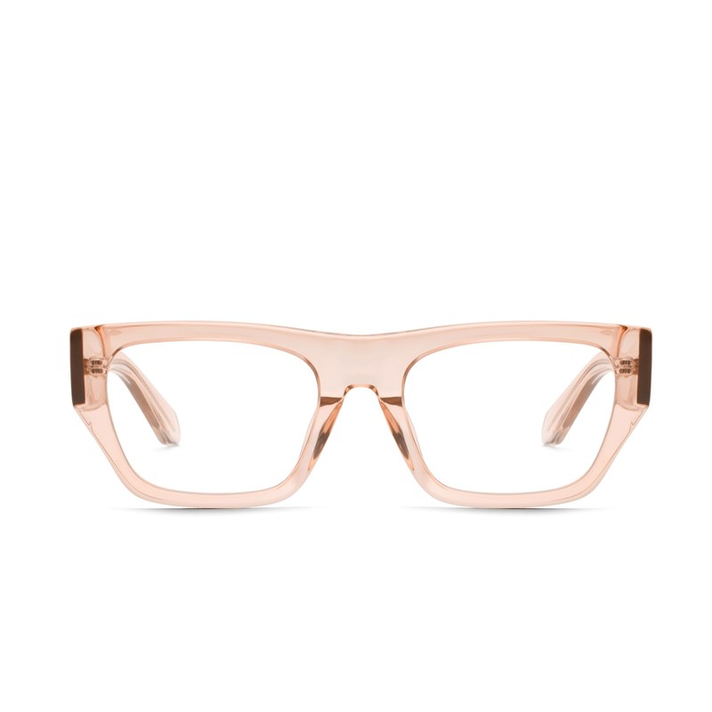 Tan / Clear Rx Quay DOLLAR SIGNS RX Unisex Glasses | DSNZJ-9754