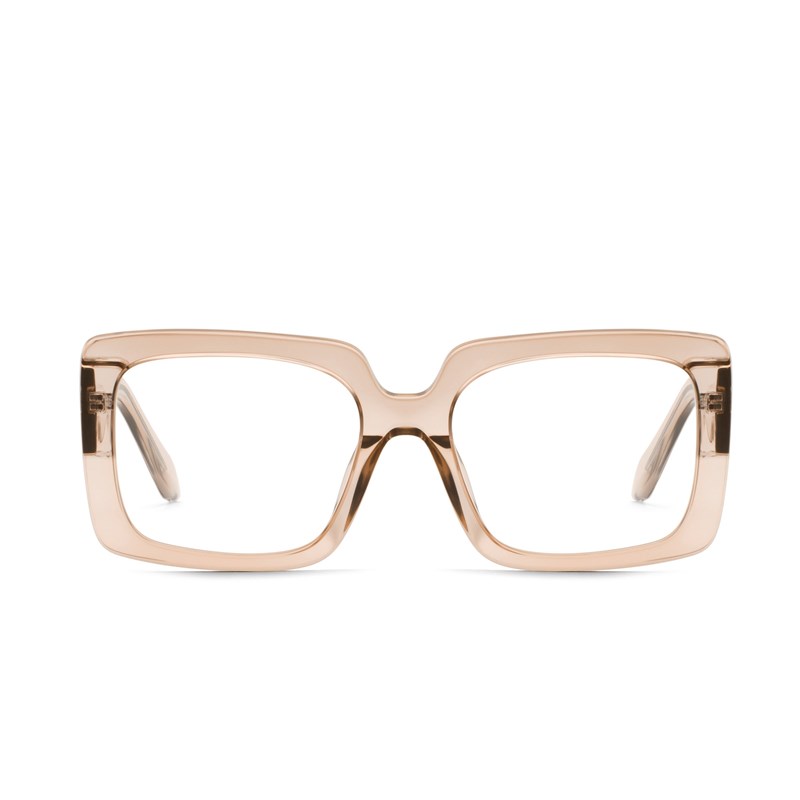 Tan / Clear Rx Quay TOTAL VIBE RX Unisex Glasses | VSWNO-5461