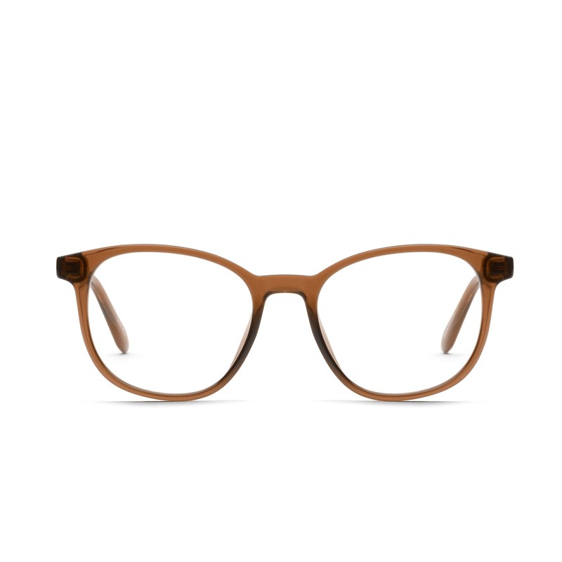 Tobacco / Clear Rx Quay BLUEPRINT STANDARD RX Unisex Glasses | VYBWD-1358