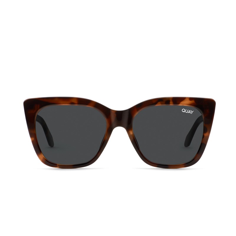 Tort / Smoke Rx Quay TAG ME RX Women's Sunglasses | SIHEB-6529