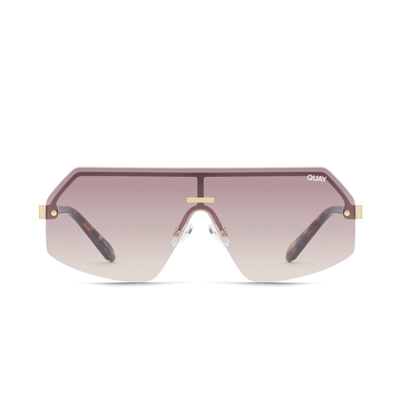 Tortoise / Brown Quay WANNA PARTY Men's Sunglasses | BIQHK-5387