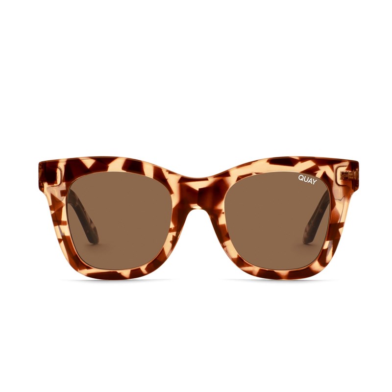 Tortoise / Brown Rx Quay AFTER HOURS RX Women's Sunglasses | MRCZA-8713