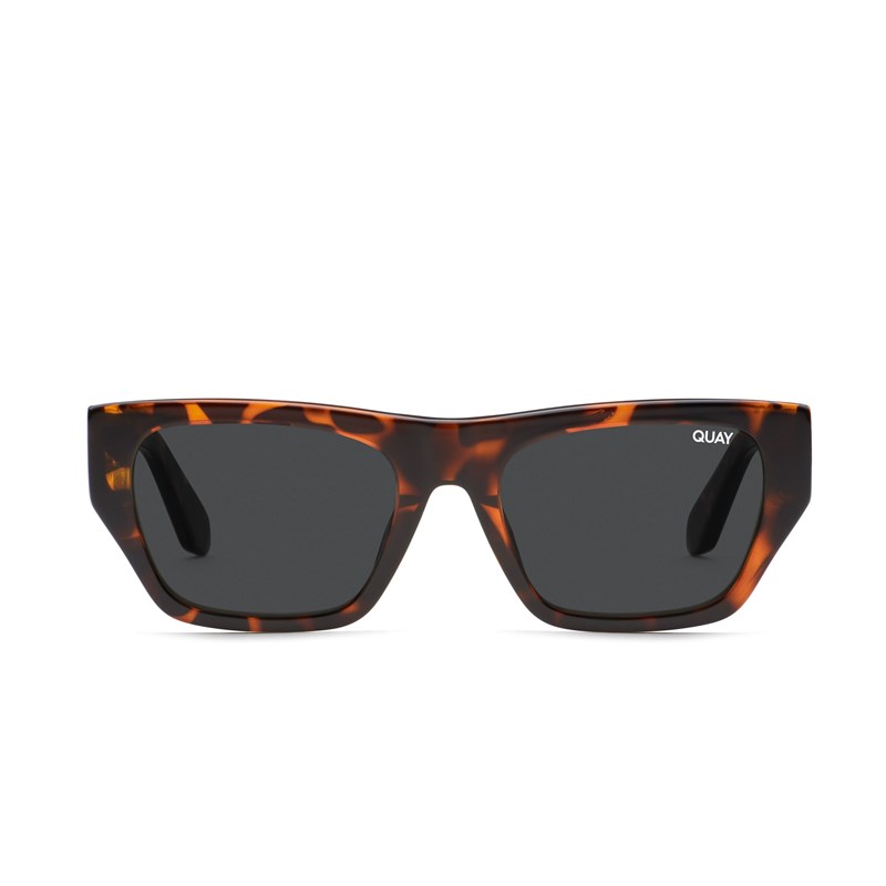 Tortoise / Smoke Rx Quay DOLLAR SIGNS RX Women's Sunglasses | QJUBR-5742