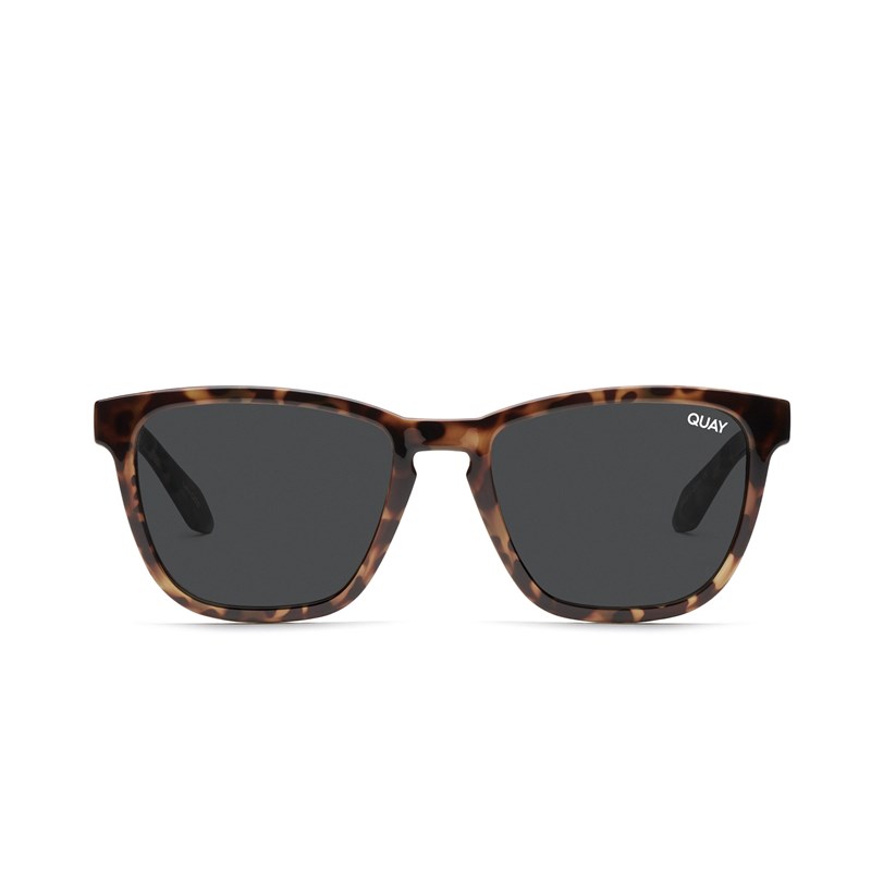 Tortoise / Smoke Rx Quay HARDWIRE RX Unisex Prescription Sunglasses | NQOLM-1423